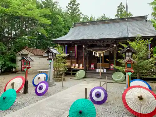 滑川神社 - 仕事と子どもの守り神(福島県)