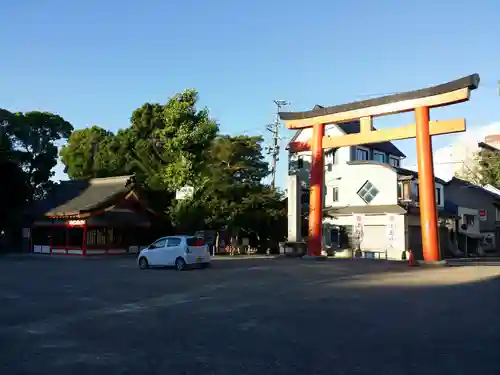 津島神社の鳥居