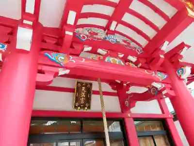 成子天神社の本殿・本堂