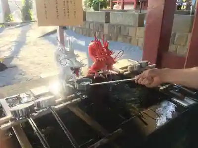 伊豆山神社の手水舎