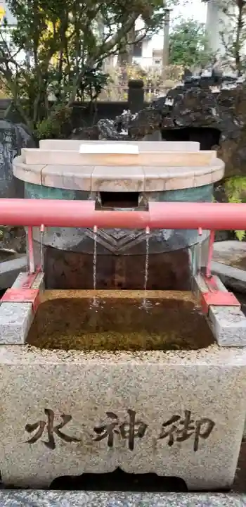 題経寺(柴又帝釈天)の手水舎