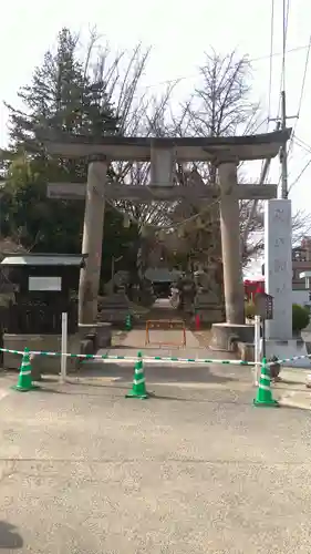 神炊館神社 ⁂奥州須賀川総鎮守⁂の鳥居