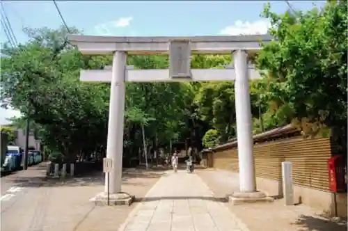 碑文谷八幡宮の鳥居