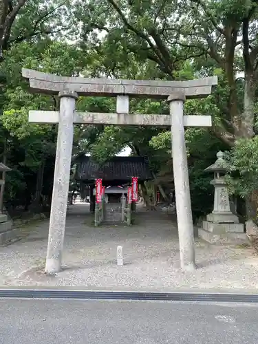 清洲山王宮　日吉神社の鳥居