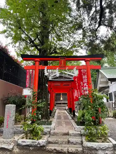 下神明天祖神社の鳥居