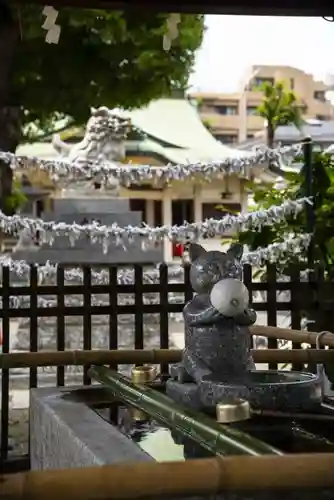 荻窪白山神社の手水舎