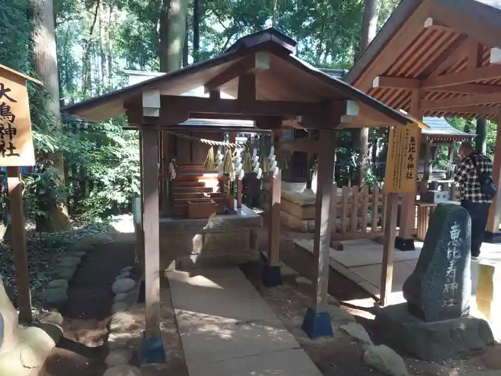 駒木諏訪神社の末社・摂社