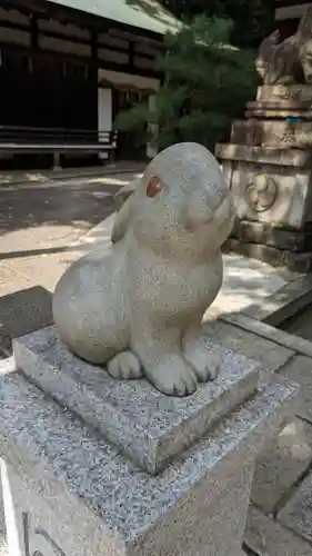 岡崎神社の狛犬