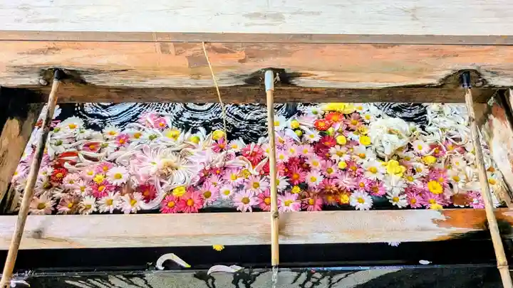 検見川神社の手水舎