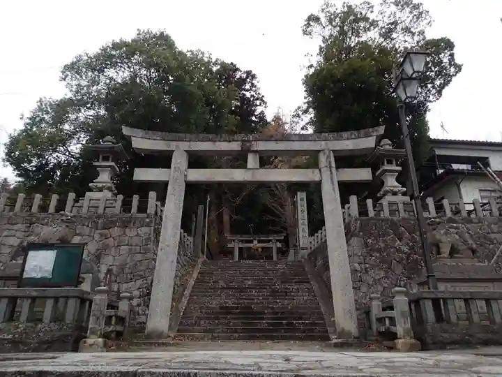安達太良神社の鳥居