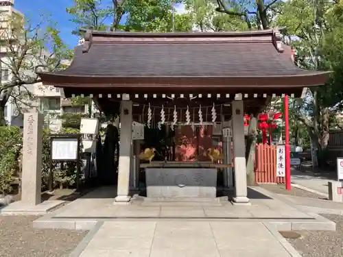富岡八幡宮の手水舎