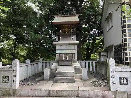 倉敷護国神社の本殿