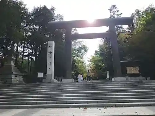 北海道神宮の鳥居