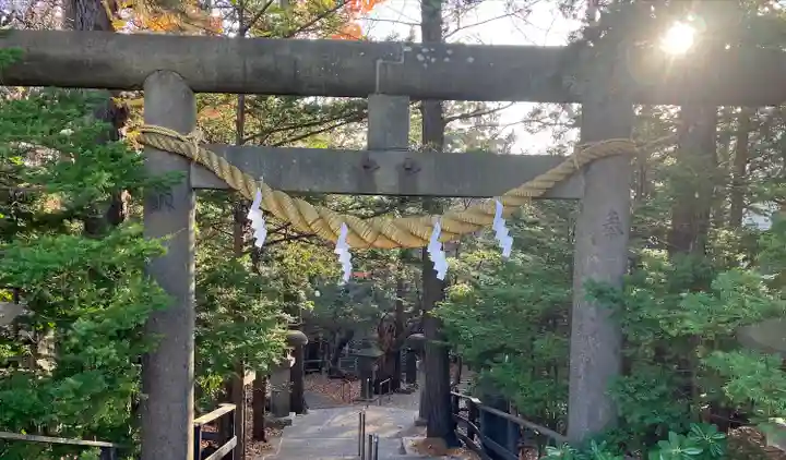 白石神社の鳥居