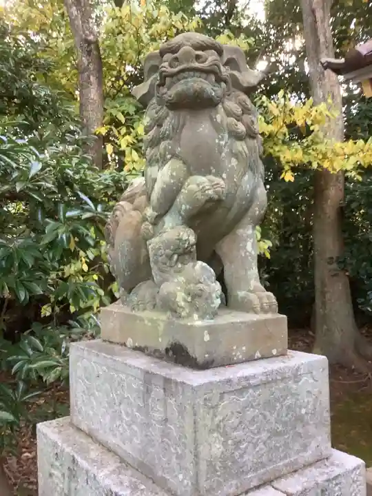 津島神社の狛犬