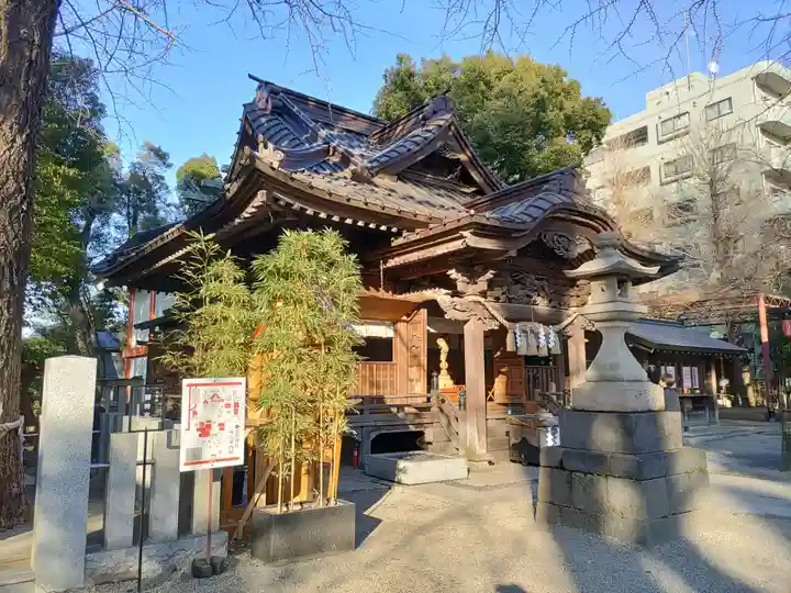 田無神社の本殿・本堂