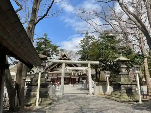 新琴似神社の鳥居