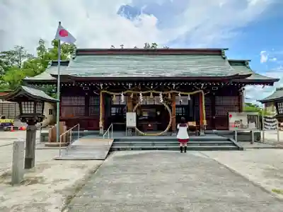 佐賀縣護國神社の本殿・本堂