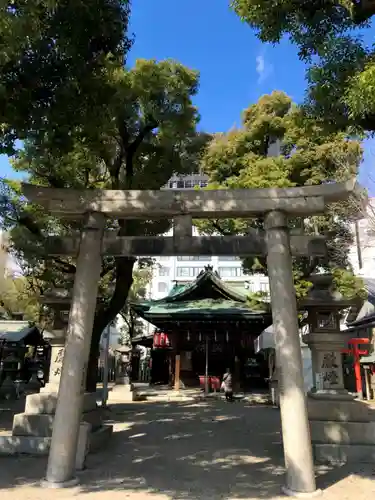 大阪天満宮の鳥居