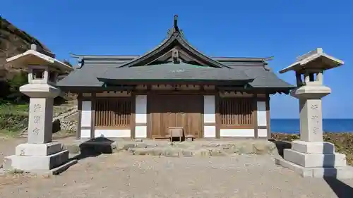 宗像大社沖津宮遥拝所の本殿・本堂
