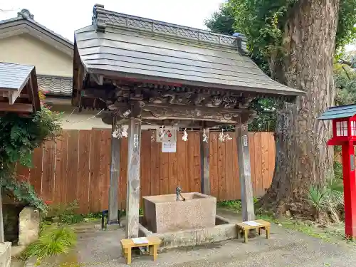 鷲宮神社の手水舎