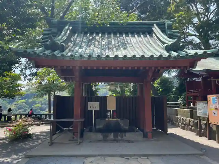 伊豆山神社の手水舎
