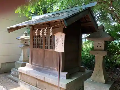 南沢氷川神社の末社・摂社