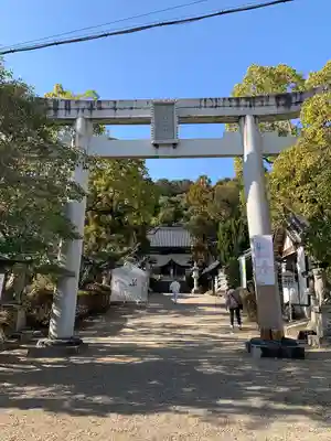 美具久留御魂神社の鳥居