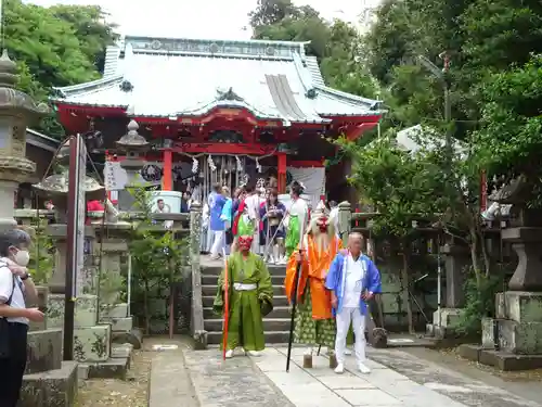 海南神社のお祭り