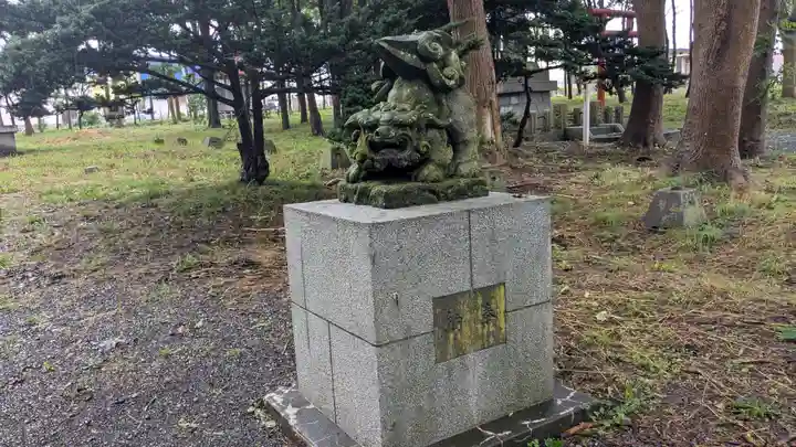 羽幌神社の狛犬