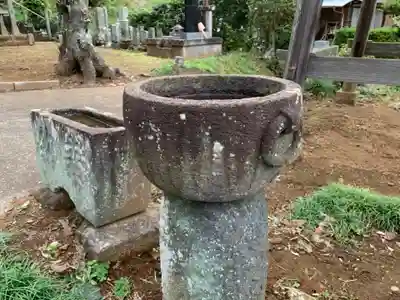 間暗寺の手水舎