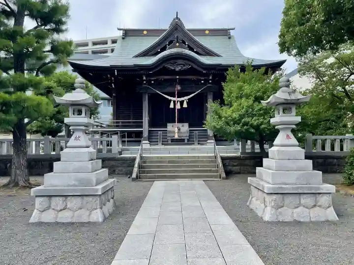 大棚・中川杉山神社(神奈川県)