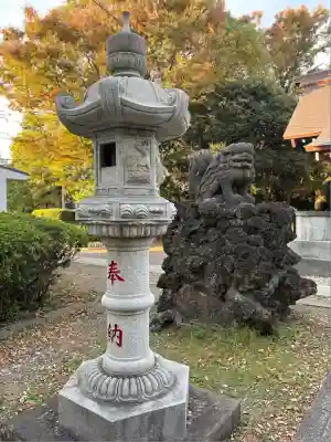 船堀日枝神社の狛犬
