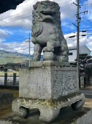 江島神社の狛犬