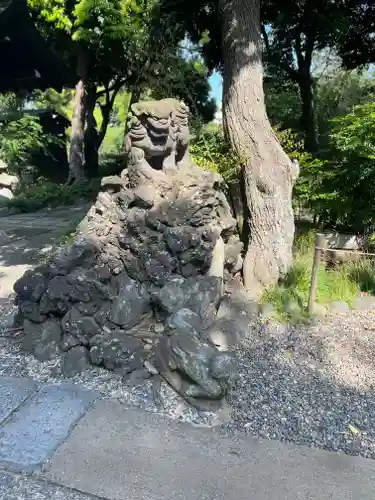 菊田神社の狛犬