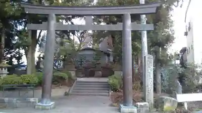 矢吹神社の鳥居