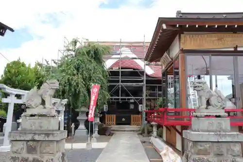 大鏑神社の狛犬