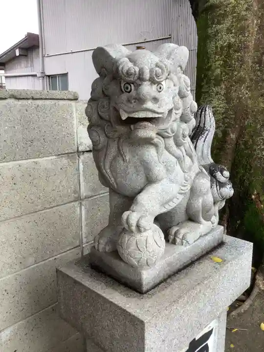 石神社の狛犬