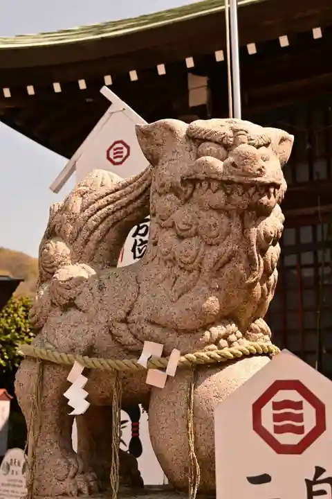 大山神社(自転車神社・耳明神社)の狛犬