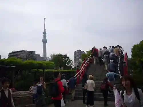 亀戸天神社の景色