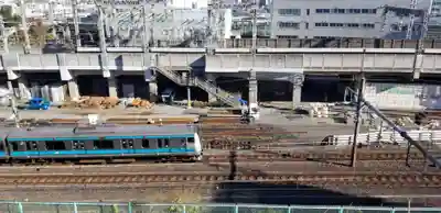 向陵稲荷神社の周辺