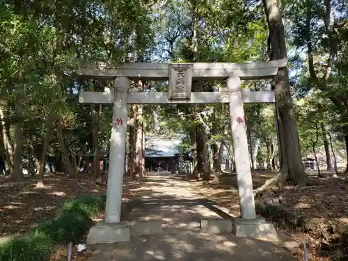 東蕗田天満社の鳥居