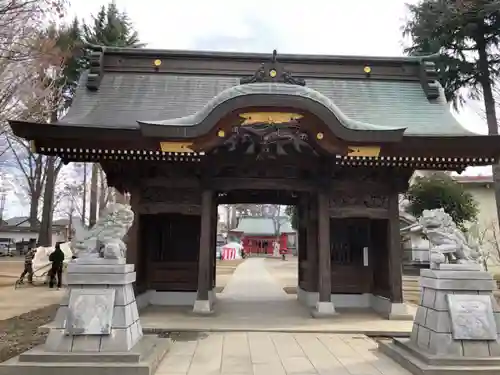 小野神社の山門・神門