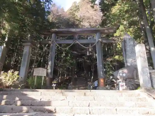 戸隠神社宝光社の鳥居