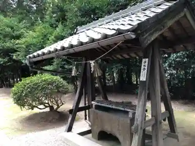安仁神社の手水舎