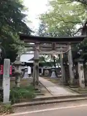 沓掛香取神社の鳥居