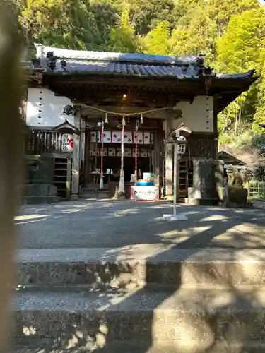 田間神社の本殿・本堂