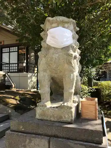 鹿児島縣護國神社の狛犬