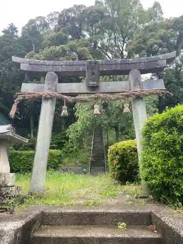 舞岳神社の鳥居