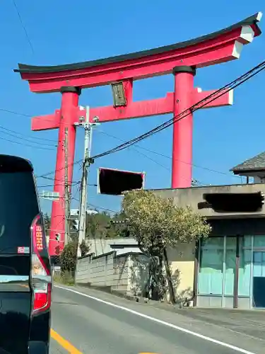 赤城神社の鳥居